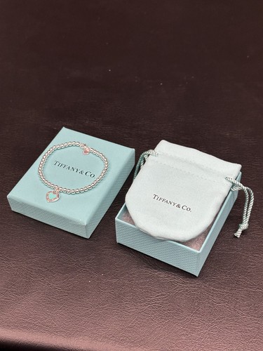 Tiffany silver blue heart - tiffany,