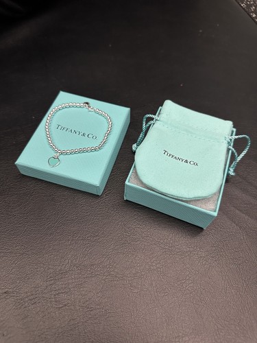 Tiffany blue heart tag bead - tiffany,